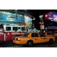 thumbnail image 3 of Berzel, Erin 14x11 Black Modern Framed Museum Art Print Titled - News in Times Square II, 3 of 5