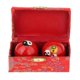 thumbnail image 3 of 2 bolas de masaje con caja de almacenamiento, bolas chinas Baoding para fortalecer las manos y las muñecas. Gossip Colorido Rojo, 3 of 9