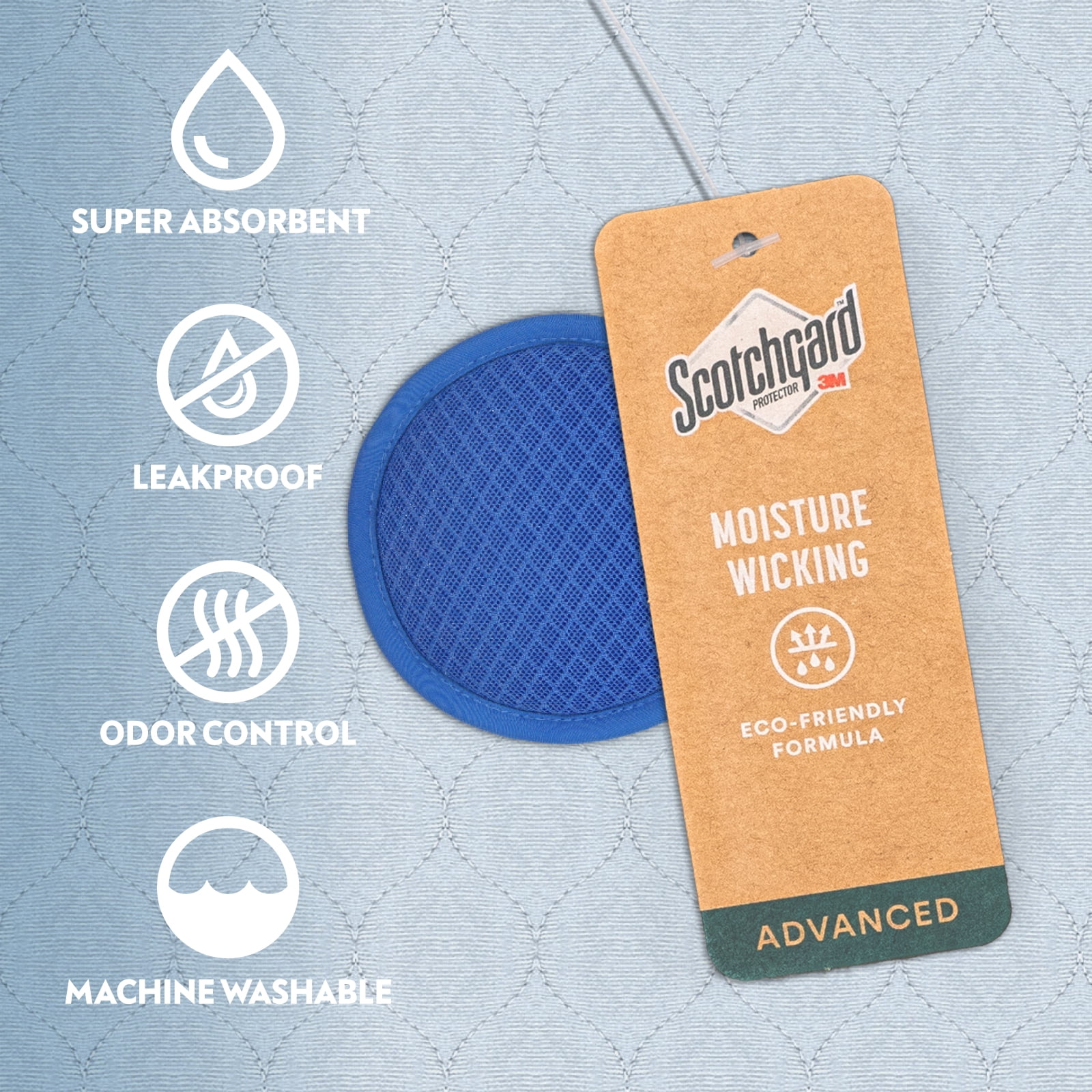 2ct 36x36 inch Paw Inspired Speed Spot "Go Here" Potty Training Puppy Pads with Pop Up Urine Attractant Target | Washable, Reusable Dog Pee Pads with Pheromone Scent Patch for Housebreaking