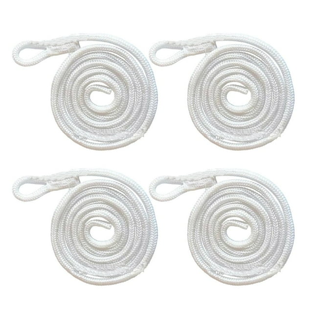 4Pcs Mooring Buoy Line Minimalistic Easy to Use PP Anti-collision Ball Marine-Fender Line Rope for Ship