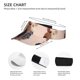 thumbnail image 3 of Fotbe Cute Mouse In Glasses Visera Deportiva con Diseño, Gorra Abierta Ajustable de Algodón para Mujer y Hombre, 3 of 7