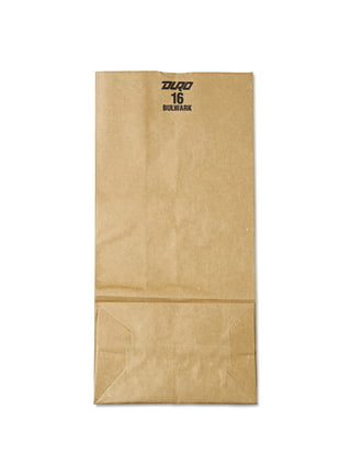 General Grocery Paper Bags, 30 lbs. Capacity, #2, 4.31W x 2.44D