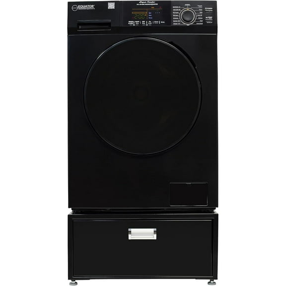 All-in-One Washer Dryer VENTED-DRY FASTER than Condense 15lb 110V   Pedestal