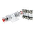 thumbnail image 1 of Almencla 4 Pieces Car Audio Part Electronics 60A AGU Fuses with 4/8 Gauge Fuse Holder, 1 of 8