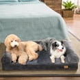 thumbnail image 3 of Cama Grande De Espuma Viscoelástica para Perros, Sofá para Acurrucarse para Mascotas, Funda Lavable Impermeable-l-95 x 72 x 22cm, 3 of 5