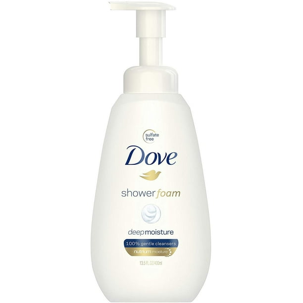 2 Pack Dove Shower Foam Foaming Body Wash Deep Moisture Nutrium 13.5