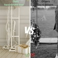 thumbnail image 6 of 92.91x27.95inch Metal Pergola Arch Wedding Ceremony Arch Archway Frame Backdrop Stand Garden Trellis, 6 of 9