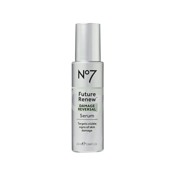 No7 Future Renew Damage Reversal Facial Serum with Peptides & Hyaluronic Acid, All Skin Types, 0.84 oz