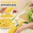 thumbnail image 5 of Darzheoy Corn Cob Peeler, Stainless Steel Corn Stripping Tool, Corn Peeler for Corn on The Cob, Long Handle Corn on the Cob Remover (Wooden Handle), 5 of 8