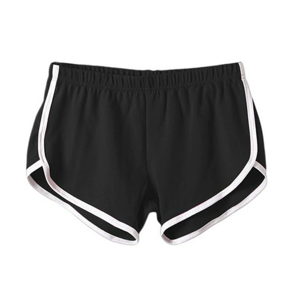 XIYON Womens Shorts Summer Women Solid Color Summer Home Pajama Pants Casual High Waist Yoga Beach Pants Candy Color Sports Shorts