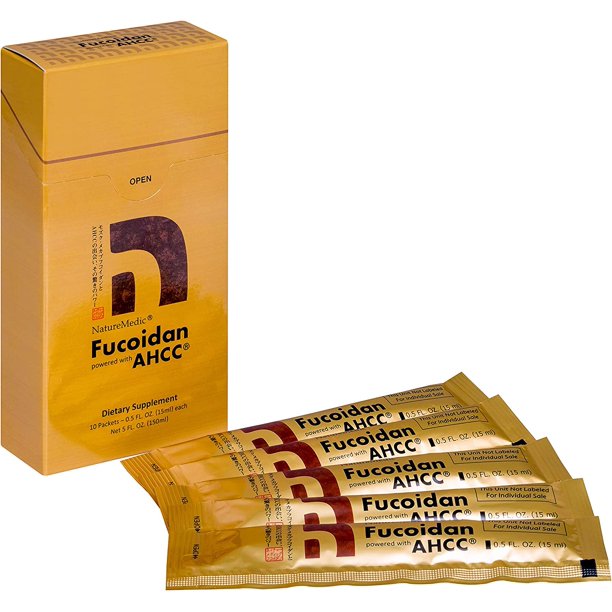 Fucoidan Powered with AHCC® Brown Seaweed Immunity Supplement with High