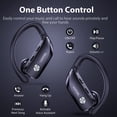 thumbnail image 6 of Wireless Earbuds, Bluetooth 5.0 True Wireless Headphones Sports Bluetooth Earphones Over-Ear Noise Cancelling Earbuds with LED Display Over-Ear Buds with Earhooks Built-in Mic Headset for Workout, 6 of 7
