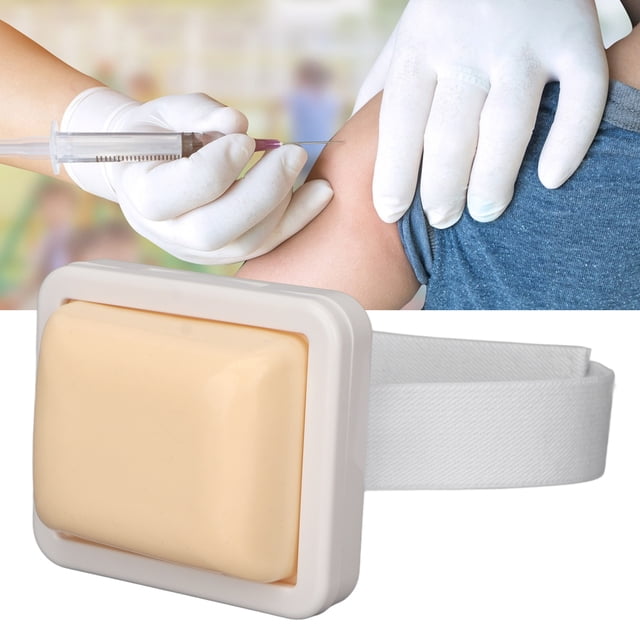 Intramuscular Injection Pad, Wearable Acupuncture Muscle Layer Nursing Practice Pad Elastic Band Professional for Students
