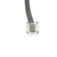 thumbnail image 4 of CableWholesale.com - Phone cable - RJ-11 (6 pin) (M) to RJ-11 (6 pin) (M) - 7 ft - flat - silver satin, 4 of 4
