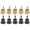 thumbnail image 1 of Miangastore 10pcs Guitar Strap Nails Strap Buttons Metal Buttons Guitar Strap Buttons, 1 of 8