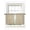 Beige, variant on Brown Gingham Tier Curtains 45 Inch Length,Sheer Curtains for Bedroom Living Room Window Modern Minimalist Geometric Plaid Rod Pocket Drapes Kitchen Curtains Small Half Window 27.5"x45" 2 Panels