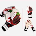 thumbnail image 5 of Guantes de portero de fútbol profesional para adultos y niños, protección para los dedos, guantes de fútbol de látex grueso para fútbol, portería de fútbol, 5 of 5