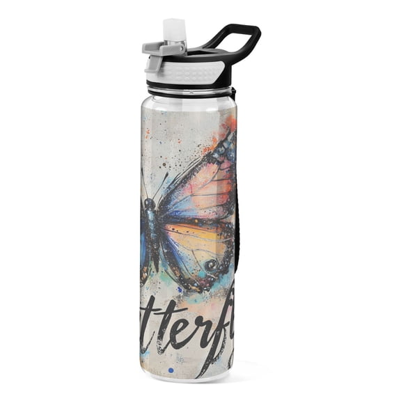 BZSMCE Sport Bottle Blueberry Burst Outdoor sports Water Bottle Size: 10.4x3in