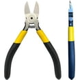 thumbnail image 2 of GFDYREE 5" Wire Cutters, 5 Pack, Precision Cutting Pliers, Ultra Sharp Wire Snips Wire Clippers, Spring Loaded Flush Cutter, Diagonal Cutting Pliers for Jewelry Making Crafting, Wire Cutters, 2 of 7