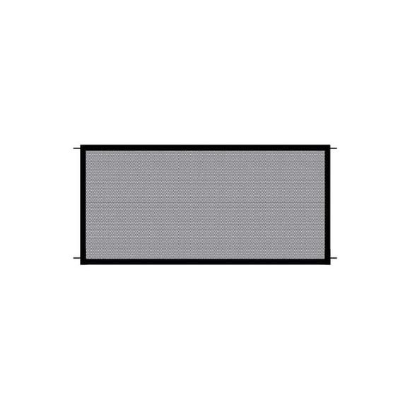 crativent Clôture en Maille pour Animaux, Rétractable, Ajustable, Filet de Sécurité pour Porte, Barrière, Salle de Bain, Chambre, Garde de Portail, Extérieur, Murale, Autocollante, Amovible, 180x78 cm