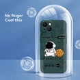 thumbnail image 5 of Cartoon Astronaut Hand Lanyard Phone Case For iPhone 15 Pro Max 11 12 13 14 Pro Max XS Max XR X 8 7 Plus Liquid Silicone Cover, 5 of 5
