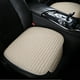 thumbnail image 4 of Juego de cojines de lino para asiento de coche | 3 piezas, transpirables y ventiladas | Funda para respaldo y asiento trasero para verano y todo tipo de clima, ideal para sedán, SUV y camioneta, 4 of 7