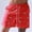 Watermelon Red, variant on Floenr Mens Shorts,Men's Summer Printed Beach Pants Five Casual Loose Quick-Drying Shorts