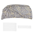 thumbnail image 1 of Sofa Cover High-Elastic Polyester Fiber Slipcover Sofa Protector Furniture Accessory Gray2 Seater, 1 of 6
