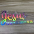 thumbnail image 4 of Car and Motorcycle Window Sticker, Durable Vinyl Decal with Clear Lettering, Weather-Resistant, Easy Peel-and-Stick Application, 1 Piece, 4 of 6