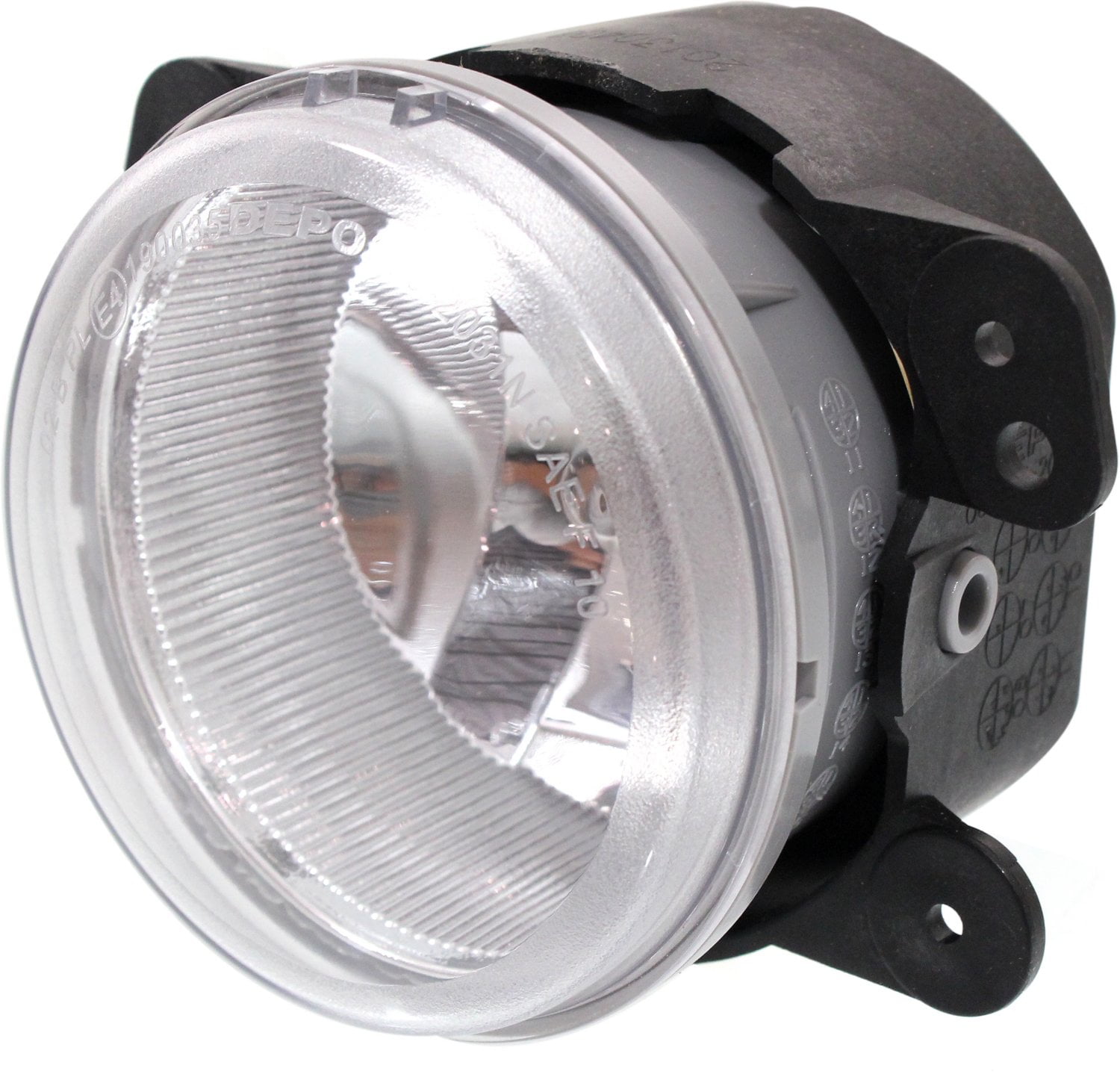 Garage-Pro Front Fog Light Set of 2 Compatible With 2010-2020 Dodge Journey, Fits 2010-2022 Jeep Wrangler OE comparable Halogen With bulbs Driver and Passenger Side CAPA