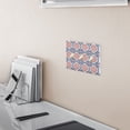 thumbnail image 5 of Yayeee Toggle Light Switch Wall Plate 3-Gang 6.37"x4.48" Decorative Outlet Cover, Mosaic Flowers Pattern, 5 of 7