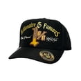thumbnail image 1 of Gorra Artesanal VAGO STYLE Negra Ajustable Visera Curva, 1 of 5