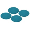 thumbnail image 1 of Uxcell 4 Pcs Fundas de Taburete Redondas de Poliéster para Asientos de 11"- 14" para Sillas, Funda de Taburete Azul Piedra, 1 of 6