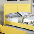 thumbnail image 3 of Furniture of America Belina Cottage Wood Headboard, Twin, Yellow, 3 of 5