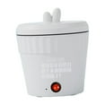 thumbnail image 4 of Abbracc Cuiseur Électrique Multifonctionnel Support de Téléphone Antiadhésif Design Fondue Chinoise Mini Soupe Blanc, 4 of 9