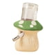thumbnail image 4 of Botella de agua para hámster con forma de hongo, dispensador de agua potable con soporte para hurones. verde, 4 of 9