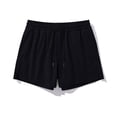 thumbnail image 5 of Afuyipoi Men's Running Shorts, Elastic Waist 3-Inch Quick Dry Outdoor Shorts with Mesh Lined Black L, 5 of 5