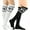 NY Stripe, variant on TeeHee Women's Fashion Knee High Socks - 2 Pairs Pack (Rib Pointelle)