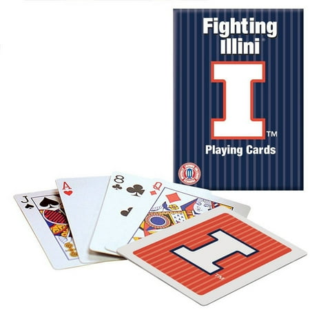 - Officially Licensed NCAA Illinois Playing Cards