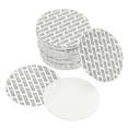 thumbnail image 1 of Unique Bargains 63mm Mousse PE Résistante Tamper Pression Sensible Joint Blanc Lot de 100, 1 of 5