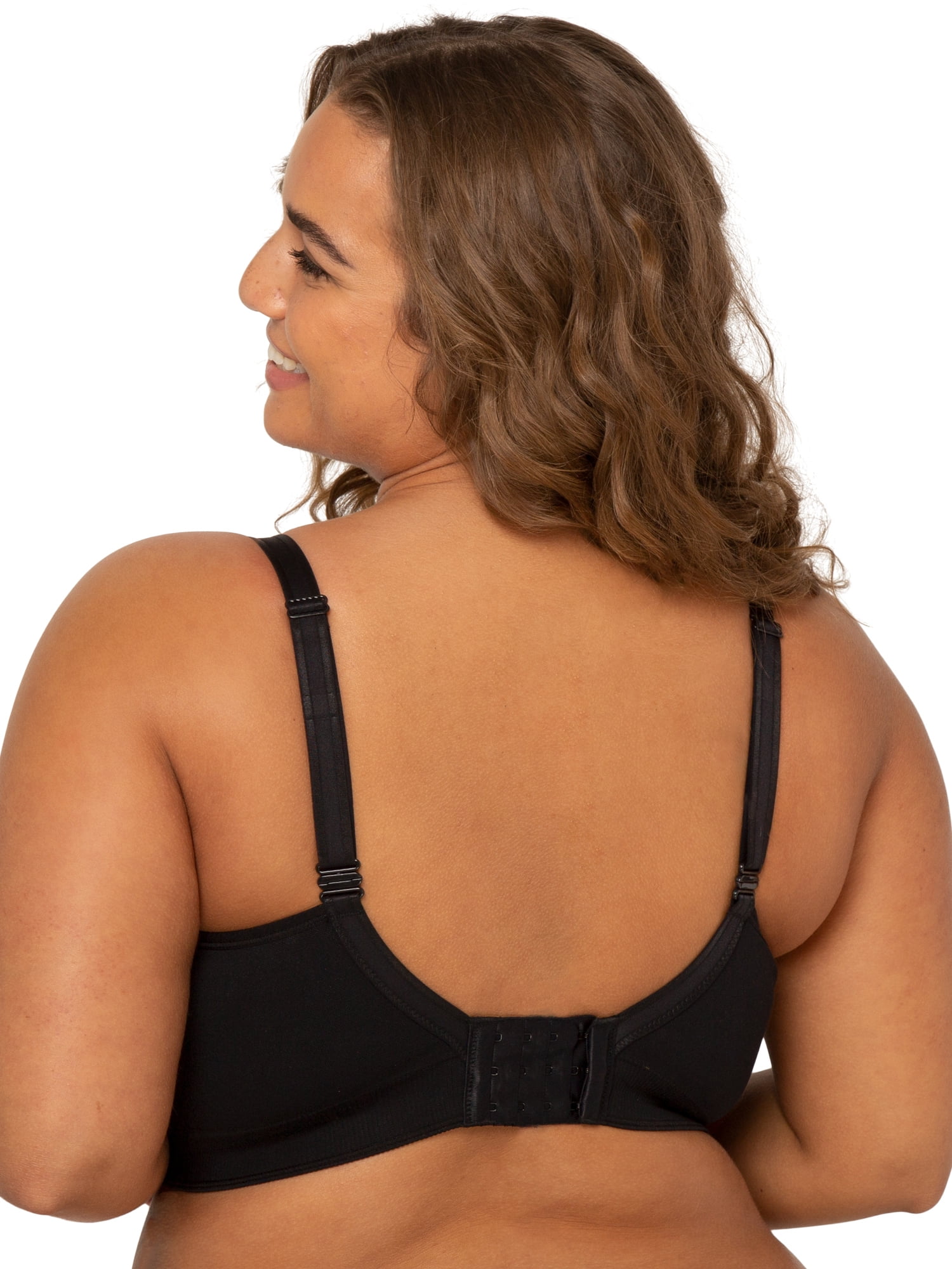 Fit for Me by Fruit of the Loom Women's Supportive Seamless Wirefree Bra, Style FT979, Sizes L to 4XL