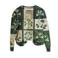 thumbnail image 2 of Uootdi Oversized St. Patrick's Day Sweatshirt for Women Y2k Casual Cute Graphic Pullover Tops Lucky Irish Shamrock Crewneck Long Sleeve Shirts Gift, 2 of 5