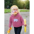 thumbnail image 2 of Rhino Doodle Safari Hoodie Toddler -Image by Shutterstock,  5 Toddler, 2 of 4