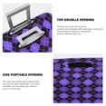 thumbnail image 3 of Fotbe purple argyle Funda Protectora para Equipaje, Antirrayones y Resistente a la Suciedad, Compatible con Maletas de 18 a 32 Pulgadas-Medium, 3 of 7