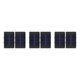 thumbnail image 1 of Yuarrent 2 piezas de luz solar de pared decorativa impermeable a prueba de lluvia con pilas recargables lámpara recargable 4 cuentas cálidas Type1 NO1, 1 of 6