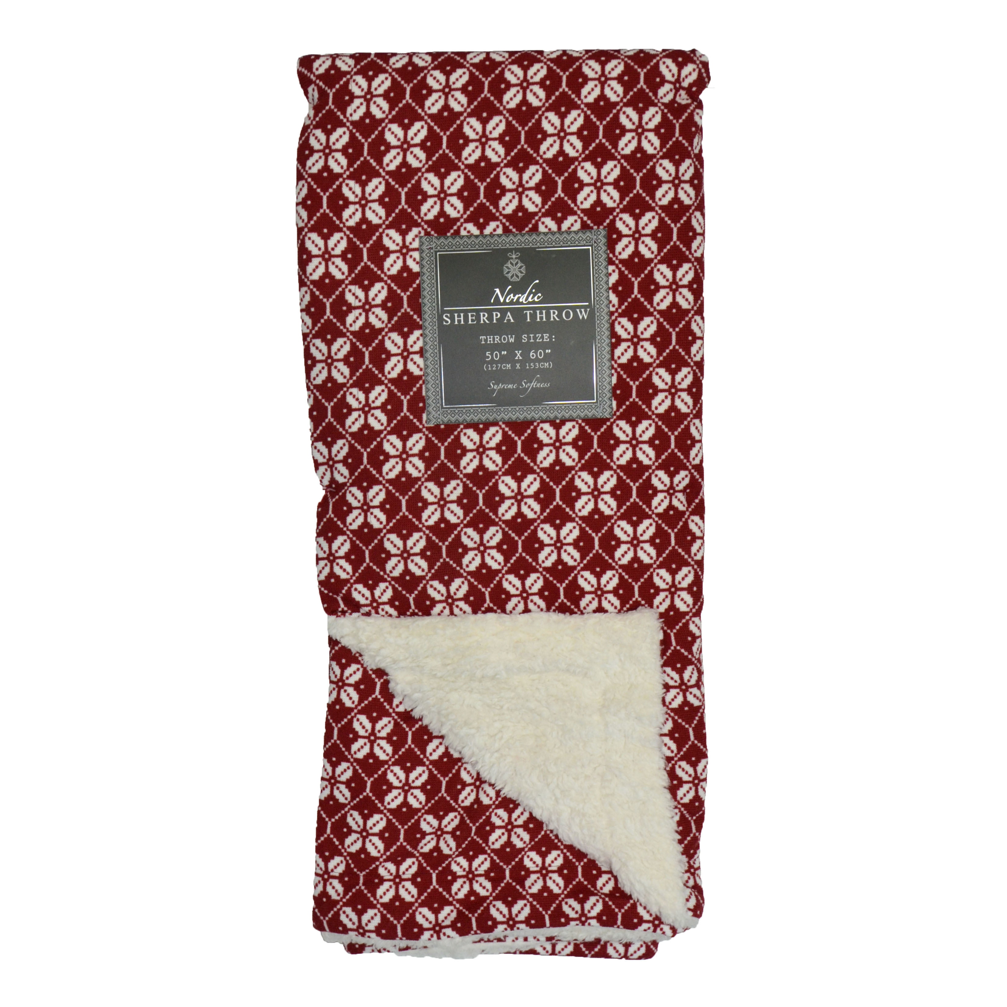 Cosmopolitan Decorative Throw Blanket Soft Plush Modern Geometric Patterned NWOP