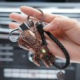 thumbnail image 2 of LLavero de Los Vengadores, de Metal, Thanos Infinite, guantes de Iron Man, llavero de Marvel qiuyongming unisex, 2 of 2