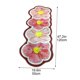 thumbnail image 3 of Alfombra de dormitorio súper suave y antideslizante con estampado floral | Funda de alfombra de poliéster y ante | Multiusos para sala de estar, mesa de centro, mesita de noche, pasillo, comedor, 3 of 5