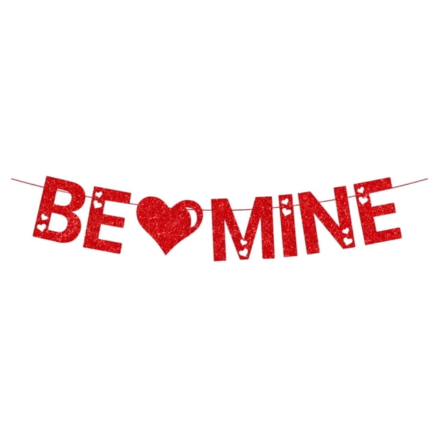 Rideau de Porte en Forme de Cœur Rouge Non Tissé pour Décorations de la Saint-Valentin avec Design Suspendu DIY