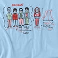 thumbnail image 2 of Big Bang Theory Bazinga Equation Women's T Shirt, Light Blue, Medium, 2 of 6